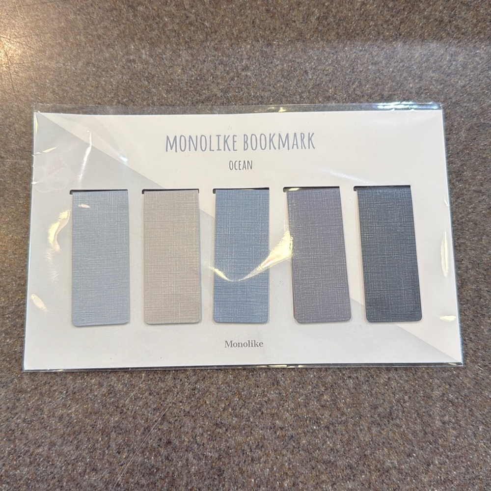 Magnetic bookmarks Ocean set of 5 Monolike